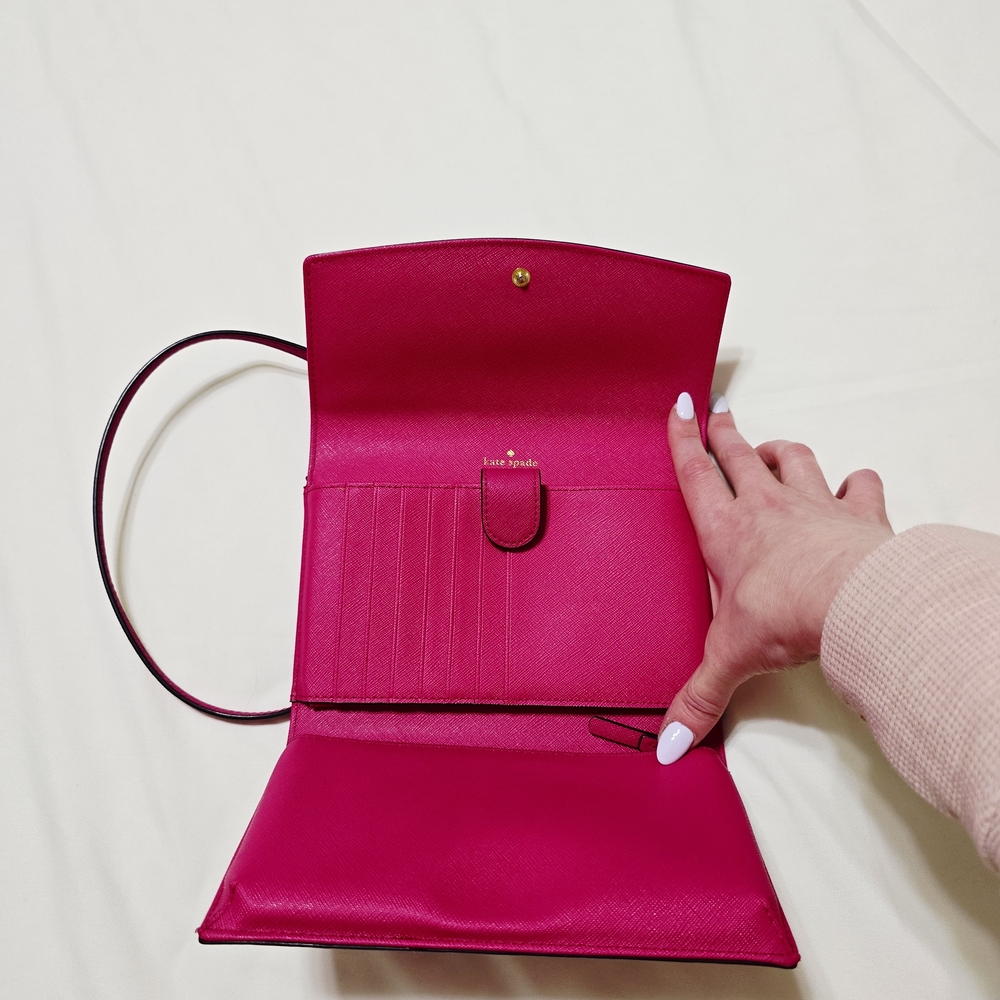 Kate Spade Fuchsia Crossbody Bag - Picture 2 of 3